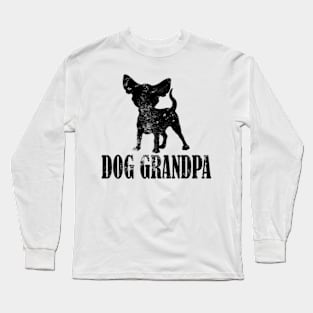 Chihuahua Dog Grandpa Long Sleeve T-Shirt